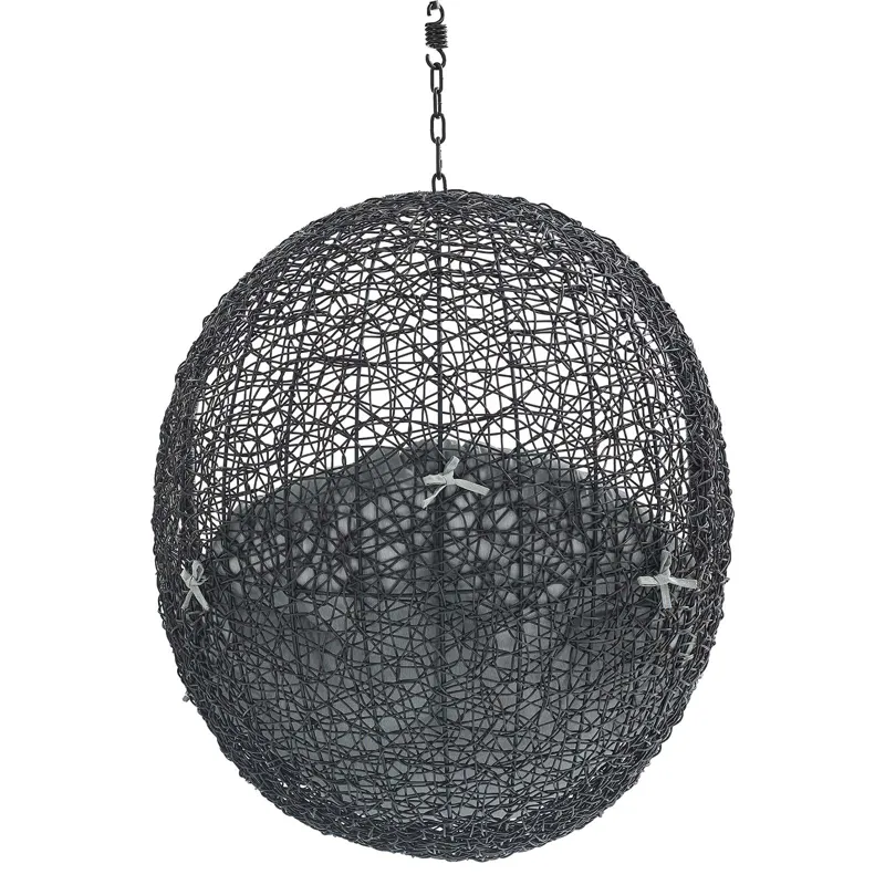 Encase Sunbrella Fabric Swing Outdoor Patio Lounge Chair Without Stand