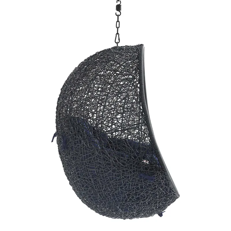 Encase Sunbrella Fabric Swing Outdoor Patio Lounge Chair Without Stand