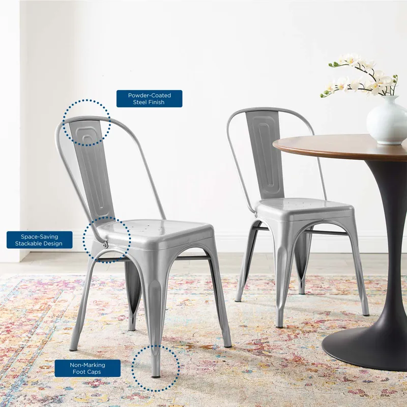 Promenade Bistro Dining Side Chair Set of 2