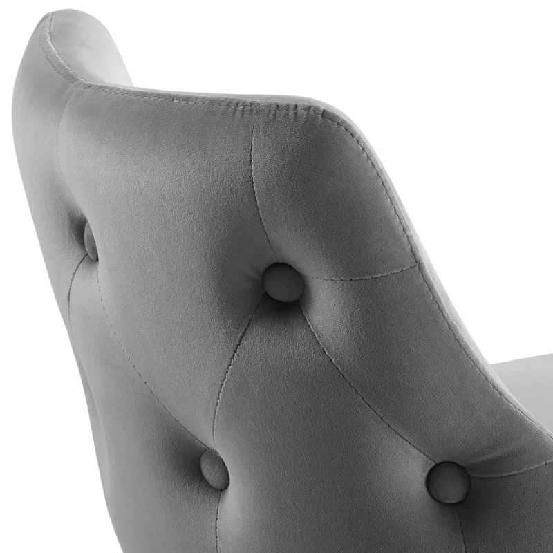 Adorn Performance Velvet Counter Bar Stool