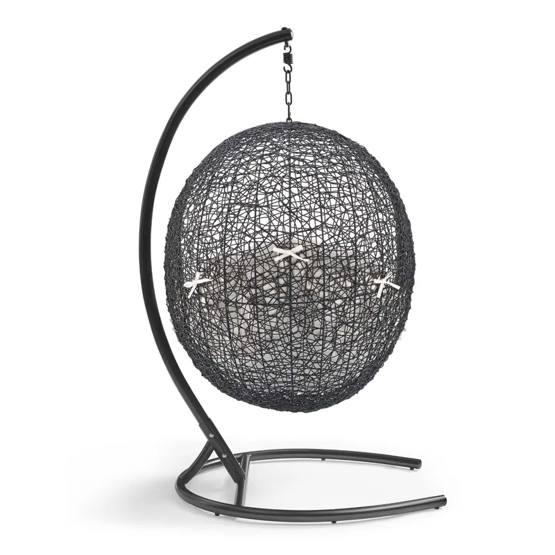 Encase Sunbrella Swing Outdoor Patio Lounge Chair