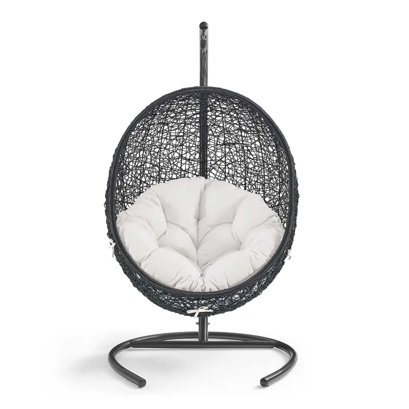 Encase Sunbrella Swing Outdoor Patio Lounge Chair