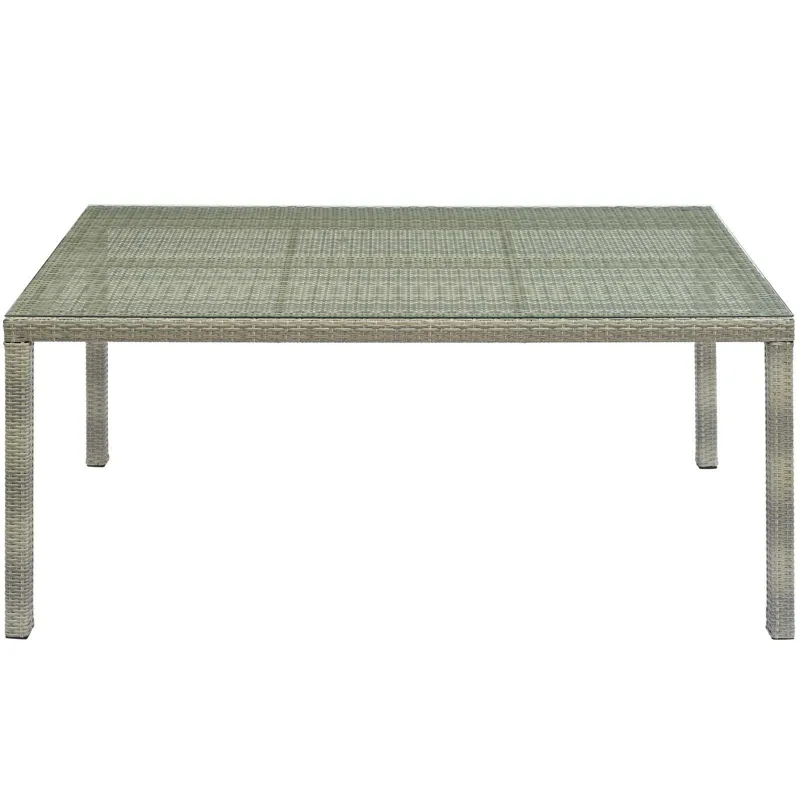 Conduit 7 Piece Outdoor Patio Wicker Rattan Dining Set