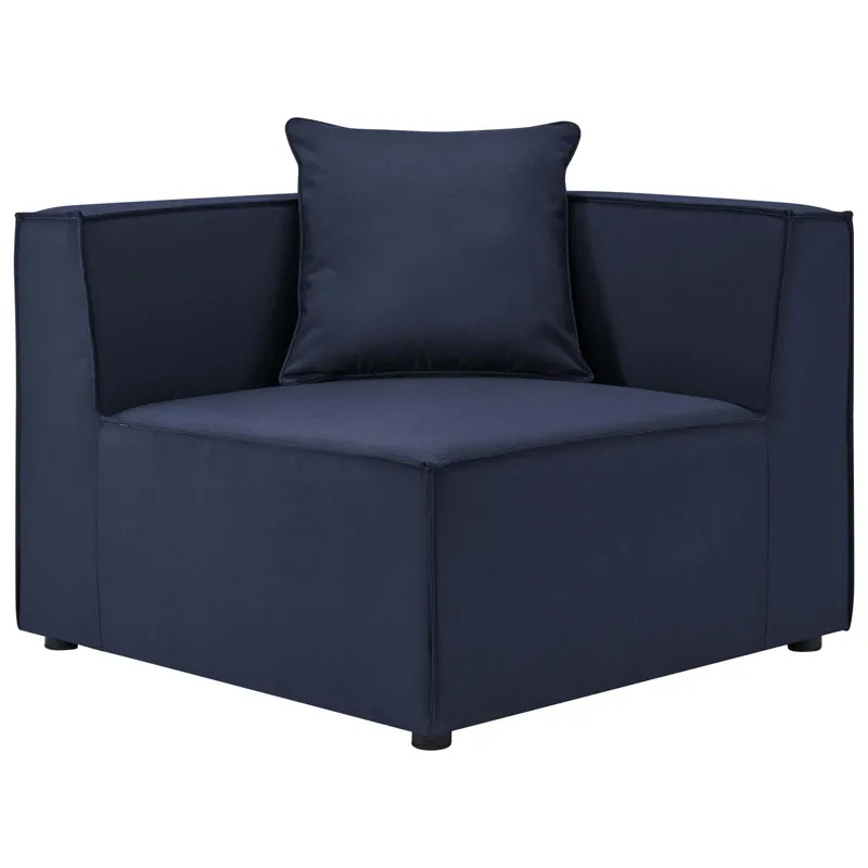 Saybrook Outdoor Patio Upholstered 3-Piece Sectional Sofa