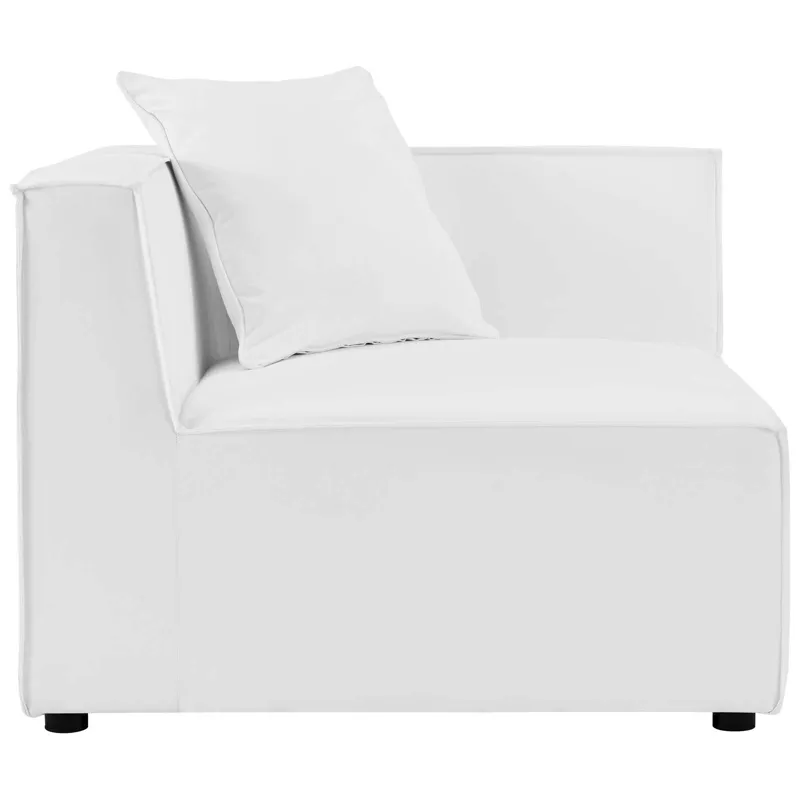 Saybrook Outdoor Patio Upholstered 3-Piece Sectional Sofa
