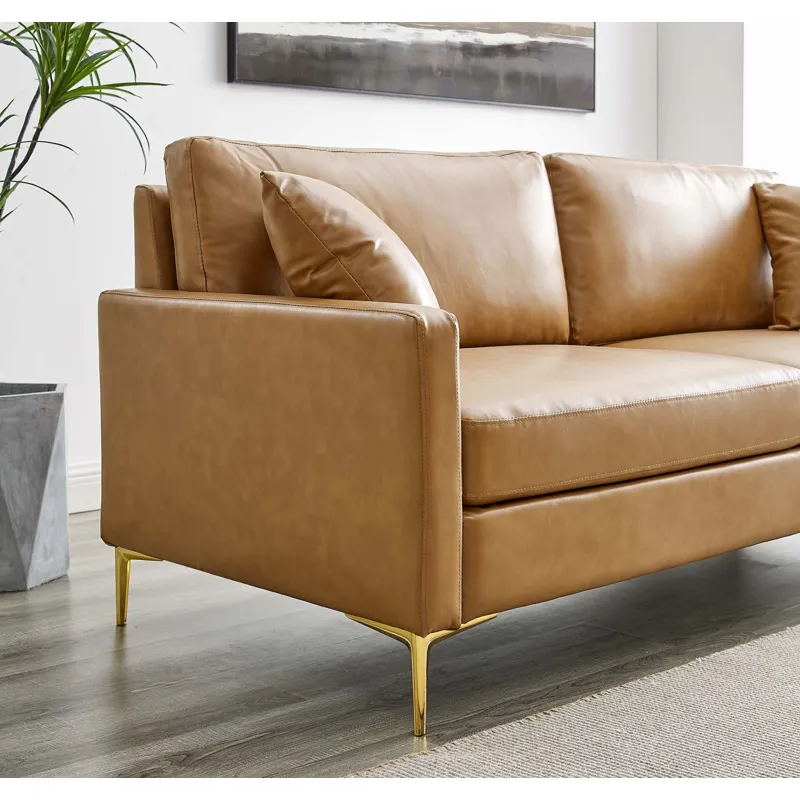 Juliana Vegan Leather Sofa