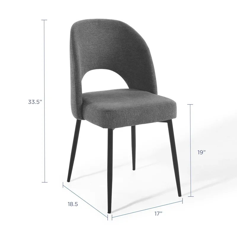 Rouse Dining Side Chair Upholstered Fabric Set of 2