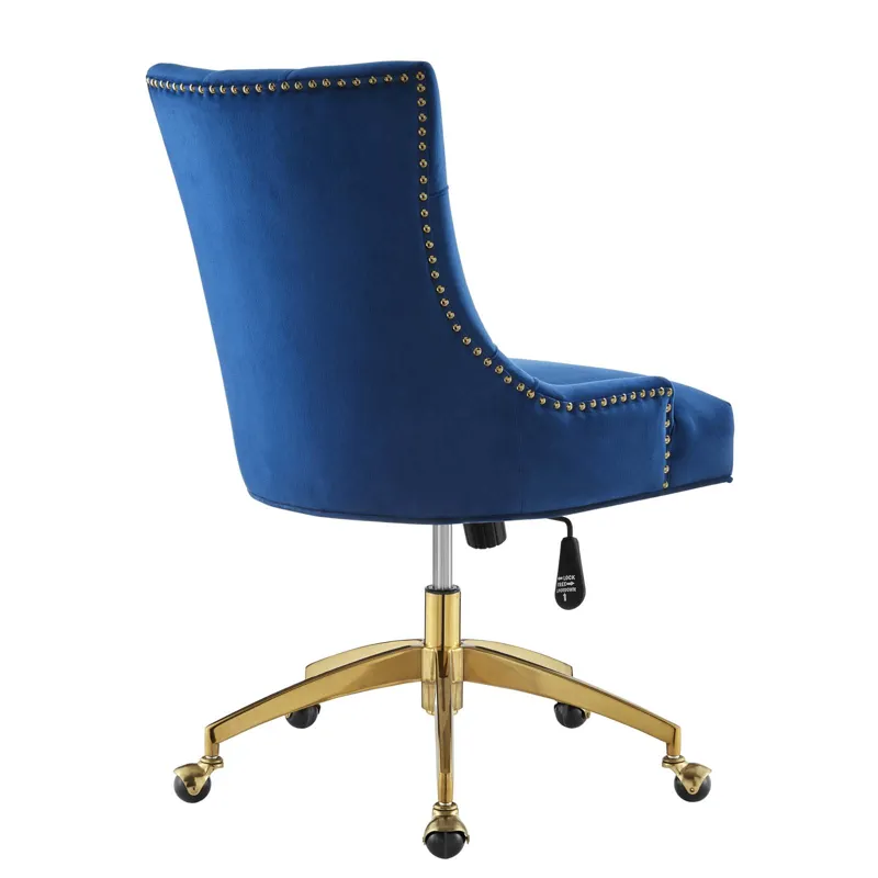 Regent Tufted Performance Velvet Office Chair
