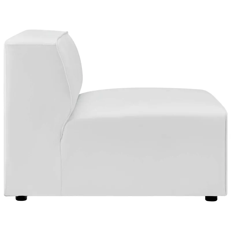 Mingle Vegan Leather 4-Piece Sectional Sofa