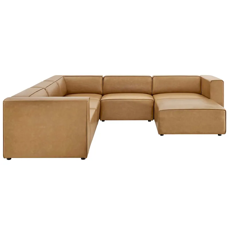 Mingle Vegan Leather 7-Piece Furniture Set