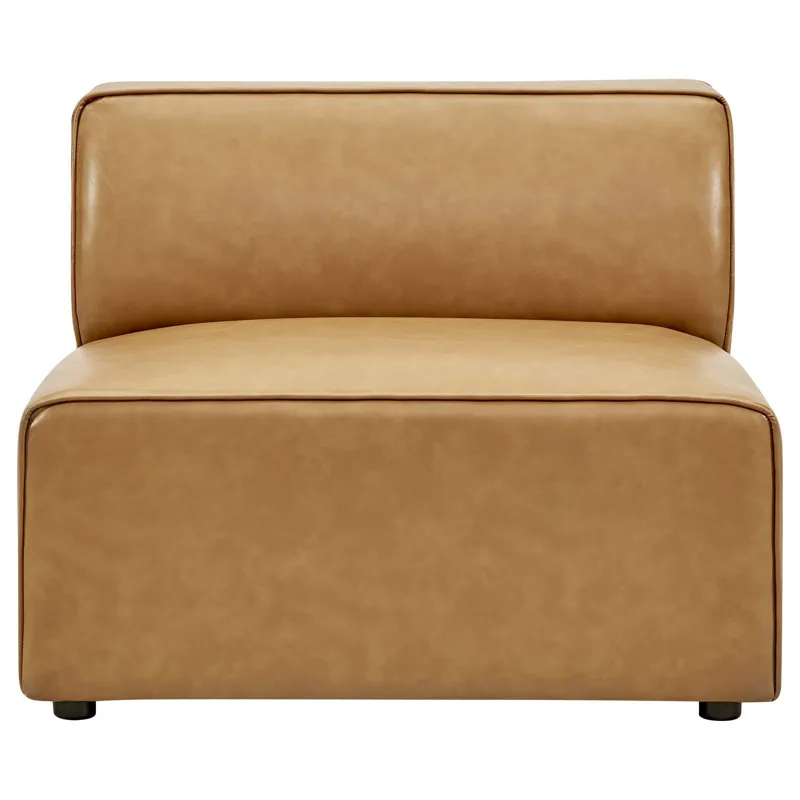 Mingle Vegan Leather 8-Piece Sectional Sofa Set