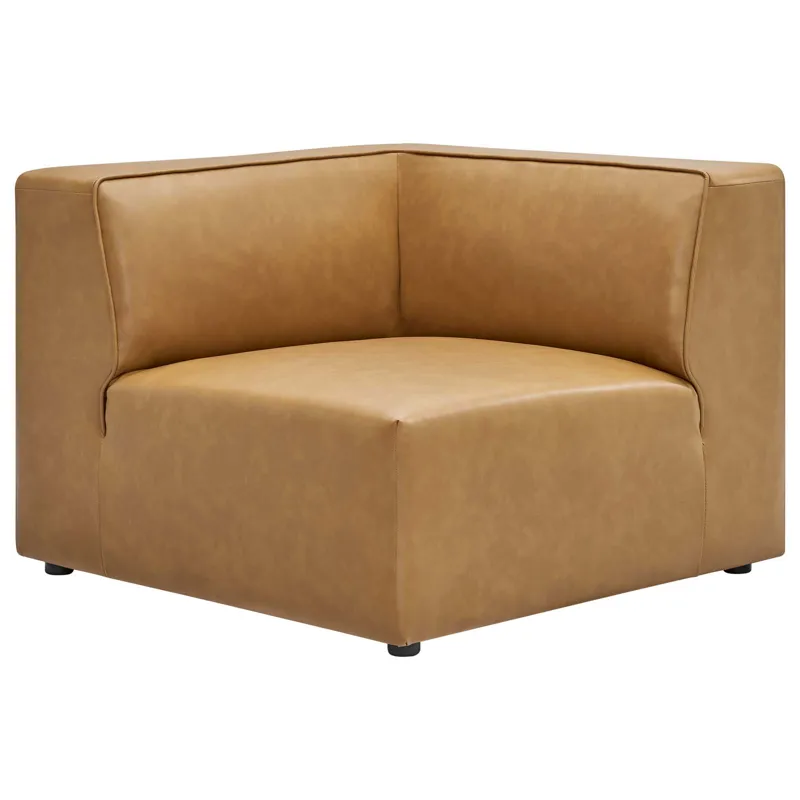 Mingle Vegan Leather 8-Piece Sectional Sofa Set
