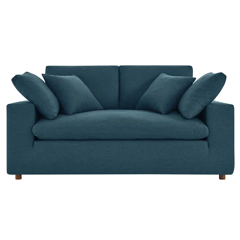 Commix Down Filled Overstuffed Loveseat