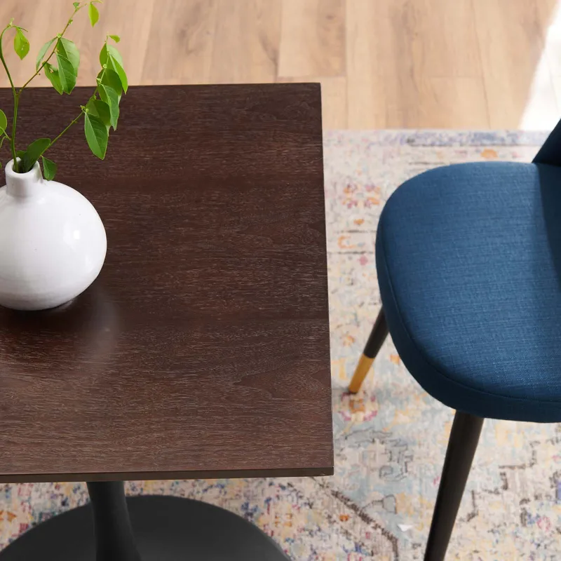 Lippa 24" Wood Square Dining Table