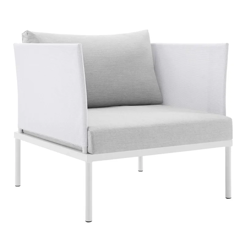 Harmony 5-Piece Sunbrella Outdoor Patio Aluminum Furniture Set