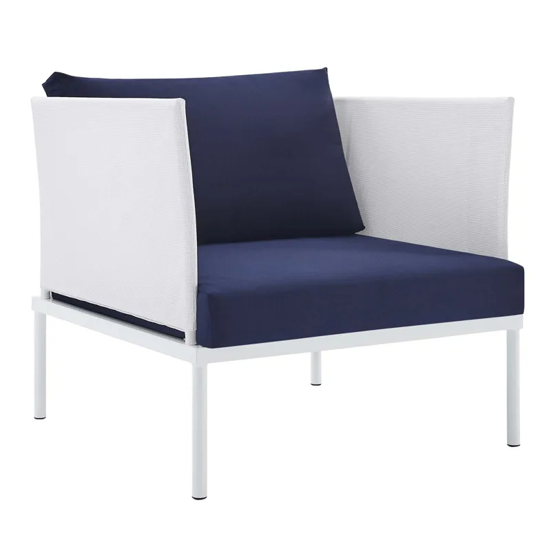 Harmony 6-Piece Sunbrella Outdoor Patio Aluminum Seating Set