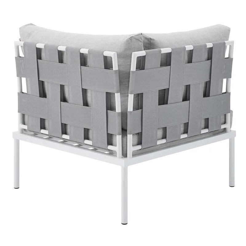Harmony 6-Piece Sunbrella Outdoor Patio Aluminum Seating Set