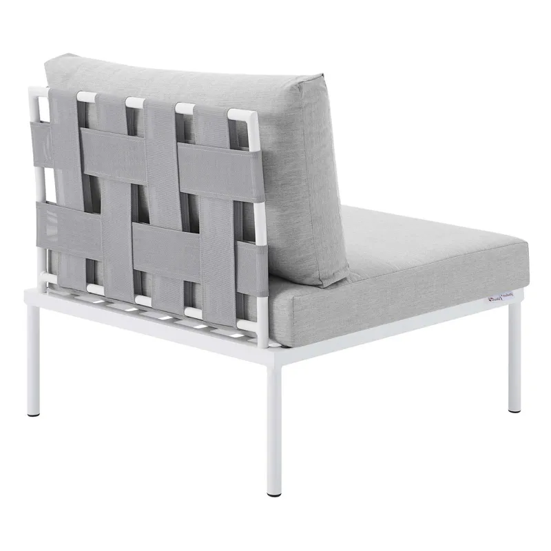 Harmony 6-Piece Sunbrella Outdoor Patio Aluminum Seating Set