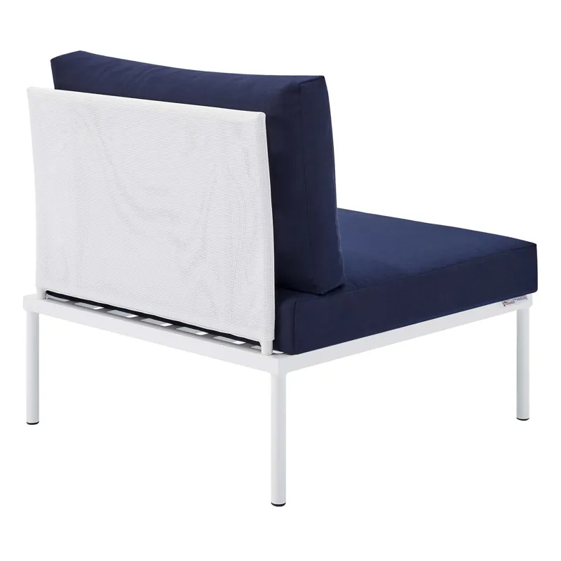 Harmony 7-Piece Sunbrella Outdoor Patio Aluminum Sectional Sofa Set