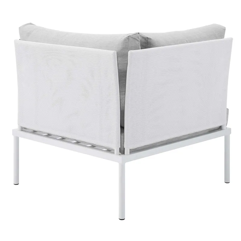 Harmony 8-Piece Sunbrella Outdoor Patio Aluminum Sectional Sofa Set