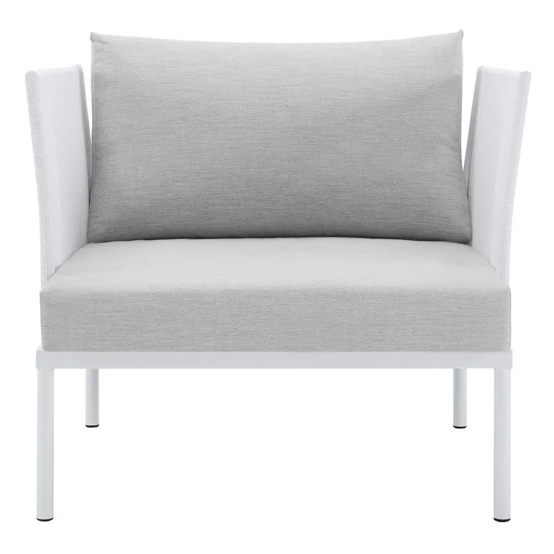 Harmony Sunbrella Outdoor Patio Aluminum Armchair