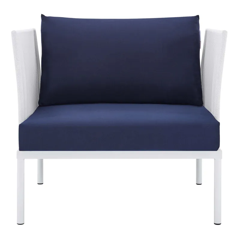 Harmony Sunbrella Outdoor Patio Aluminum Armchair