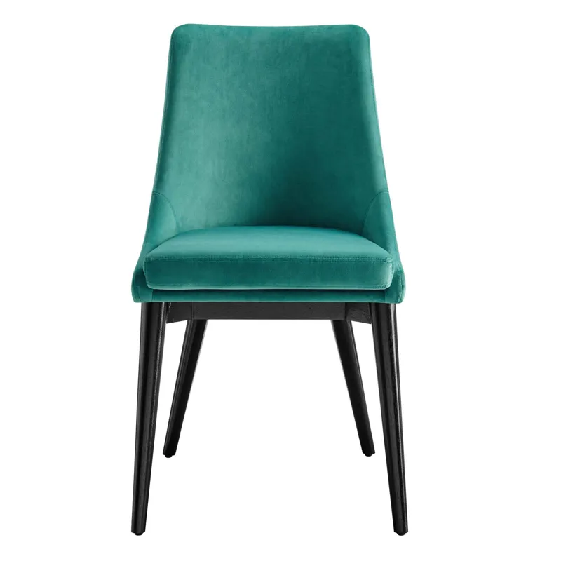 Viscount Performance Velvet Dining Chair