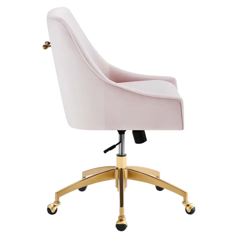 Discern Performance Velvet Office Chair
