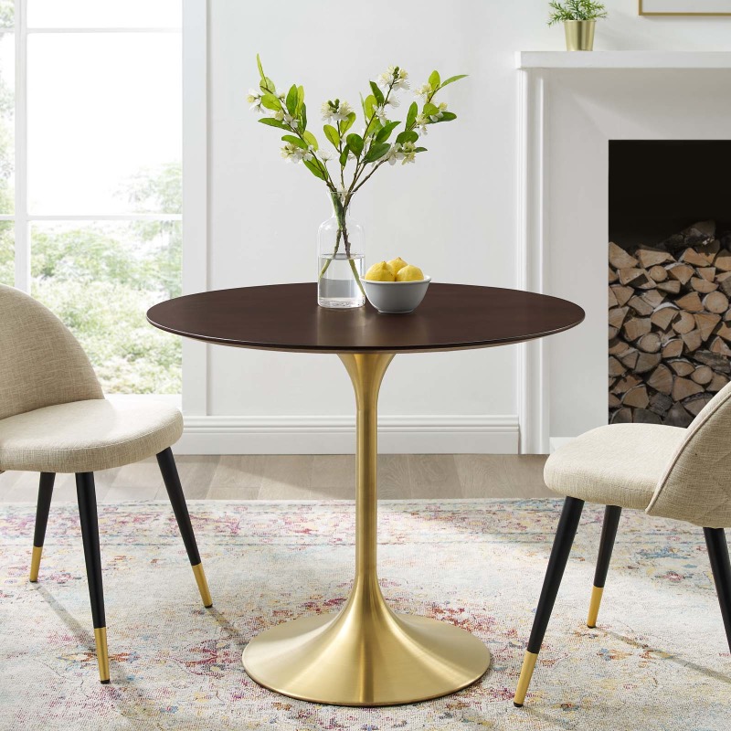 Lippa 36 Wood Dining Table Eei 5214 Gld Che By Modway At Tomlinson Furniture Lippa 36 Wood Dining Table Eei 5214, Modway Lippa 36 Dining Table Set
