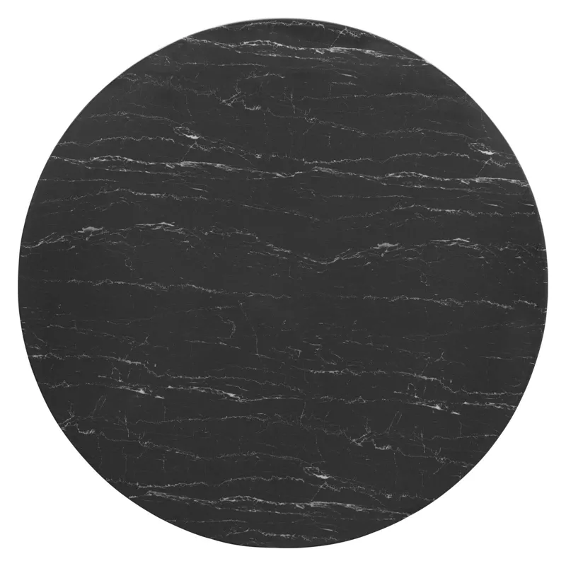 Lippa 54" Artificial Marble Dining Table