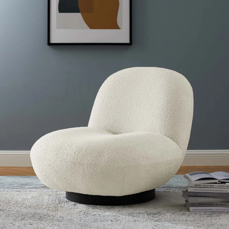 Kindred Upholstered Fabric Swivel Chair