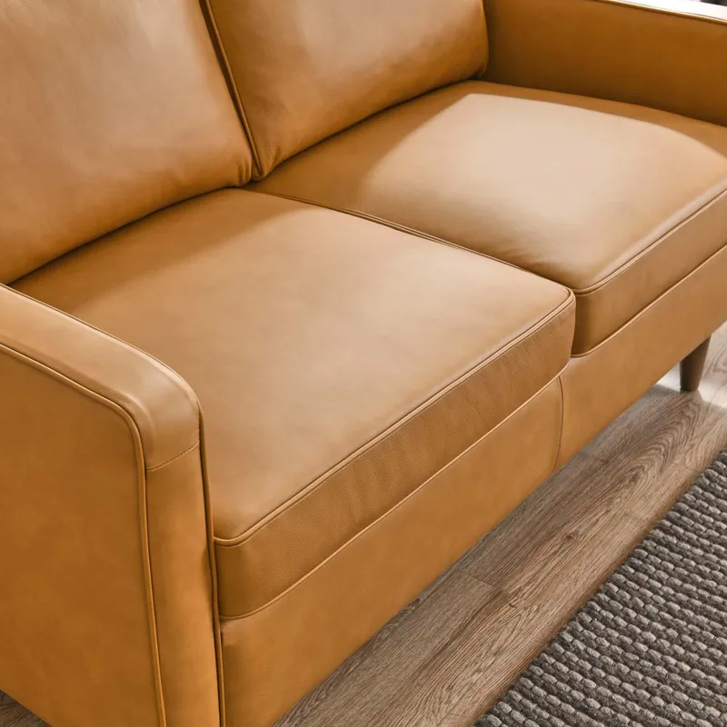 Impart Genuine Leather Loveseat