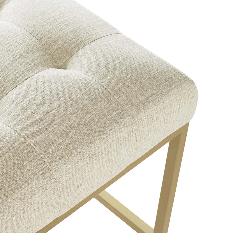 Privy Counter Stool Upholstered Fabric Set of 2