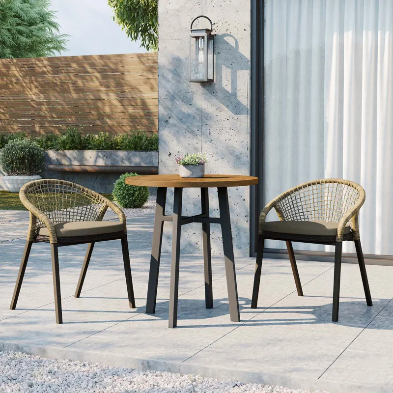 Meadow 3-Piece Outdoor Patio Dining Set