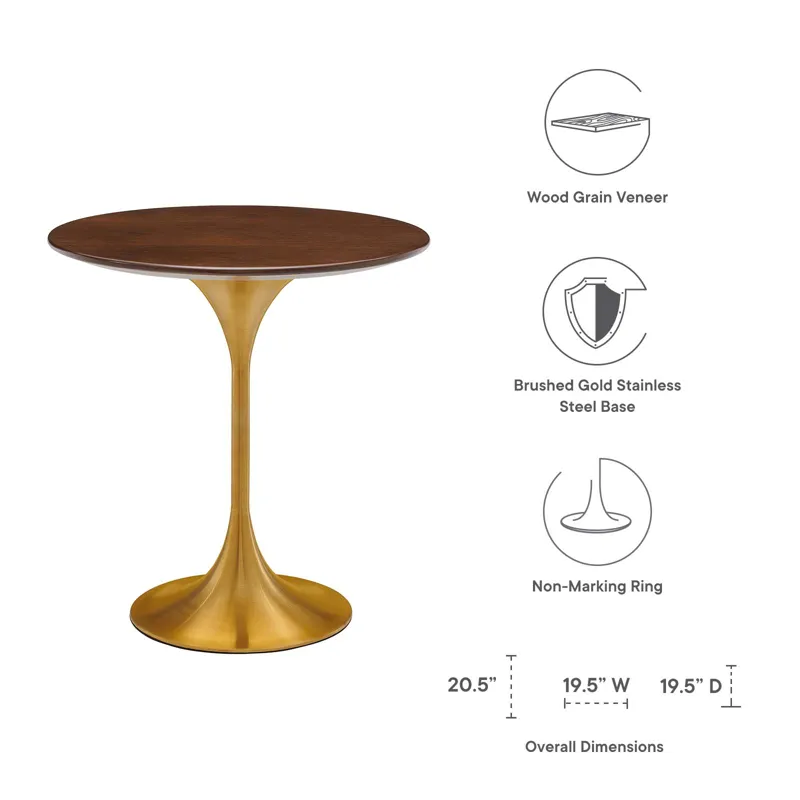 Lippa 20" Round Side Table