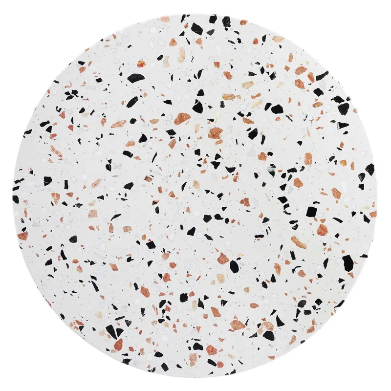 Lippa 28" Round Terrazzo Coffee Table