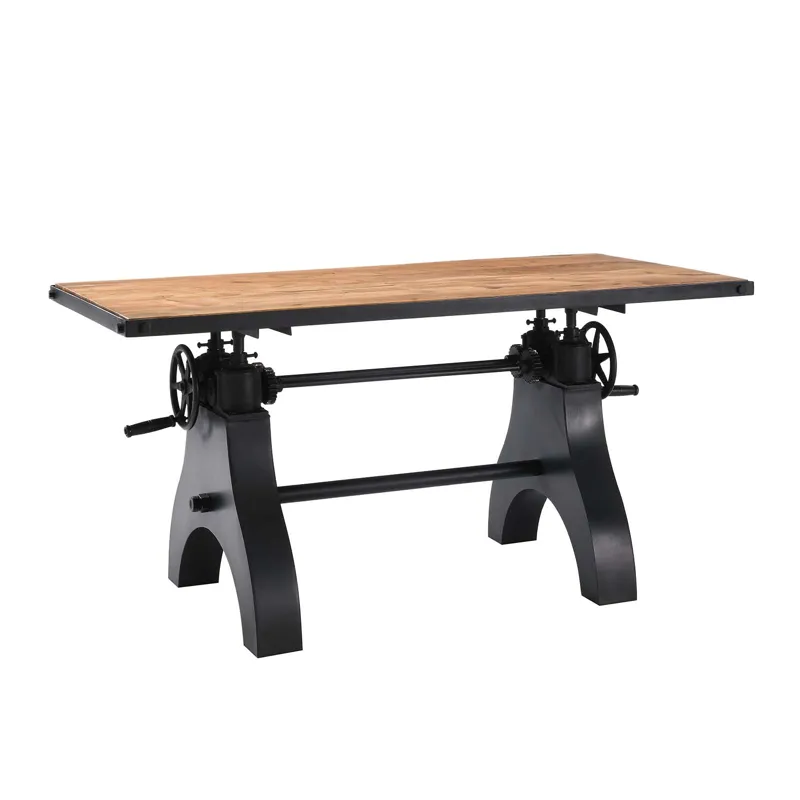 Genuine 60" Adjustable Height Dining Table and Computer Desk