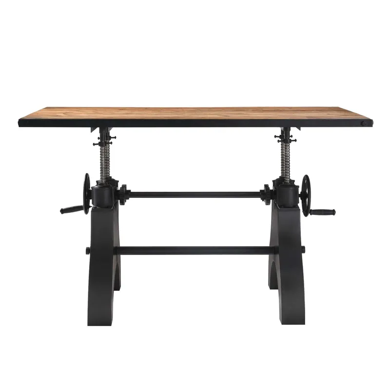 Genuine 60" Adjustable Height Dining Table and Computer Desk