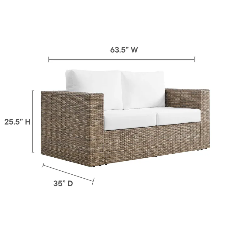 Convene Outdoor Patio Outdoor Patio Loveseat