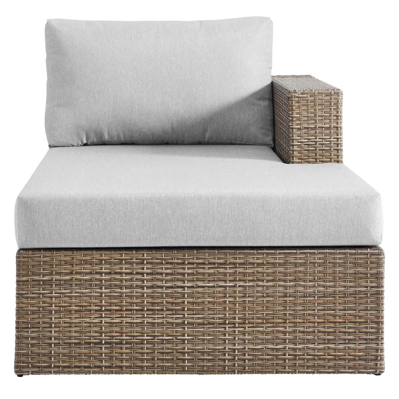 Convene Outdoor Patio Outdoor Patio L-Shaped Sectional Sofa