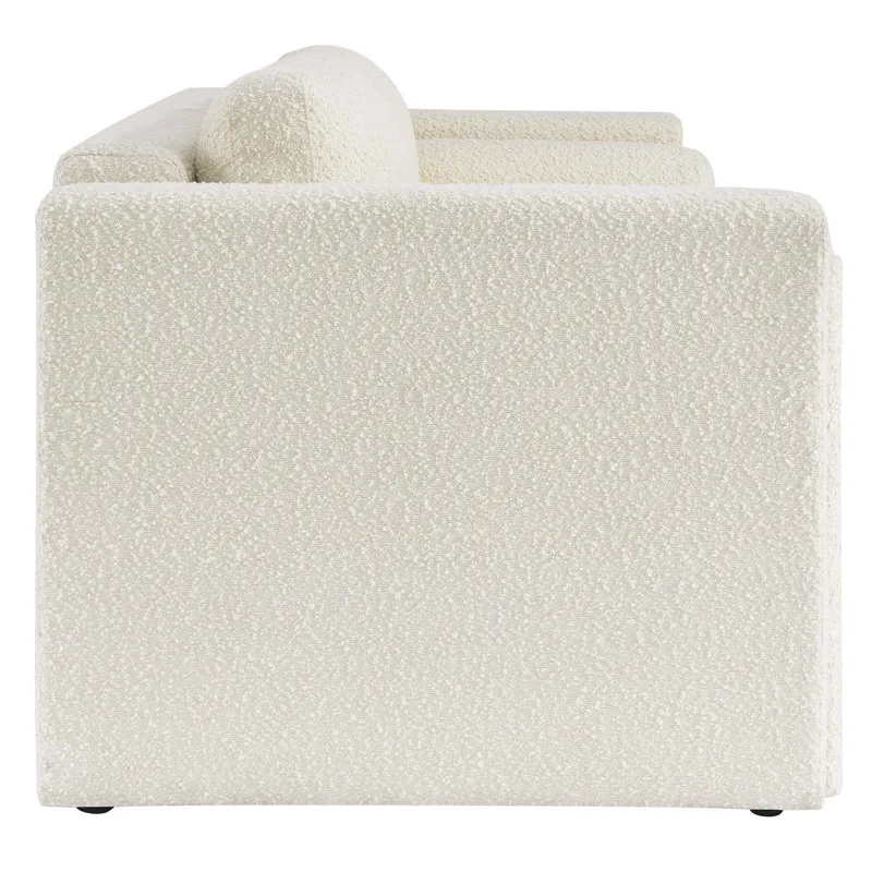 Visible Boucle Fabric Sofa