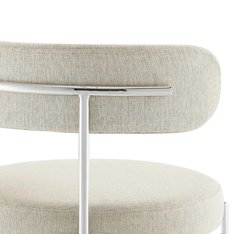 Albie Fabric Bar Stools - Set of 2