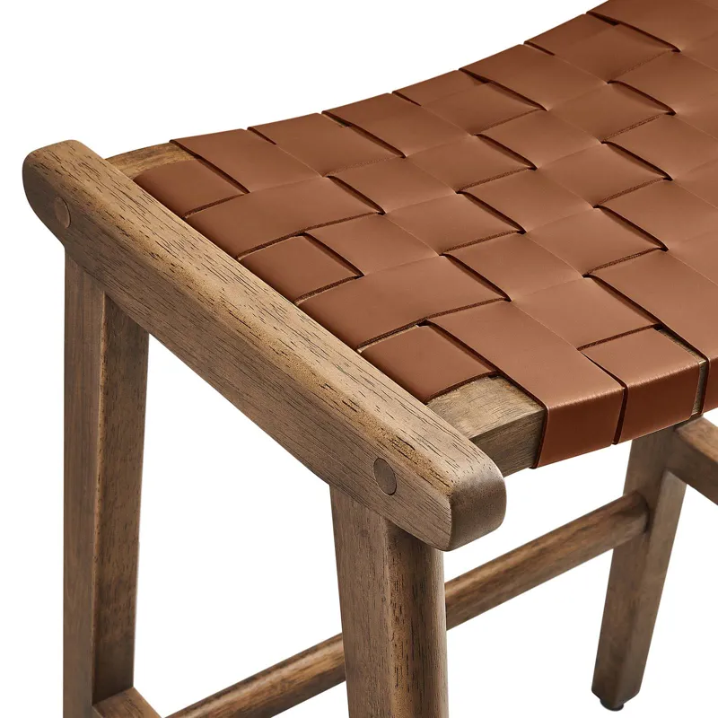 Saorise Wood Counter Stool - Set of 2