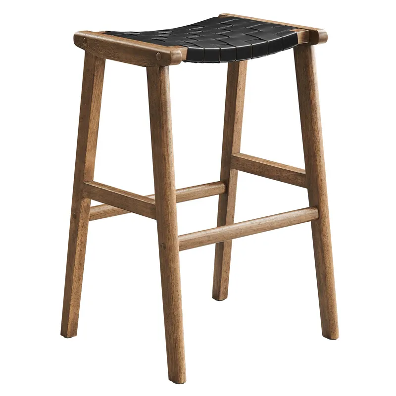 Saorise Wood Bar Stool - Set of 2