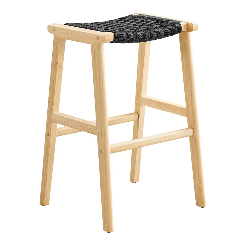 Saorise Wood Bar Stool - Set of 2