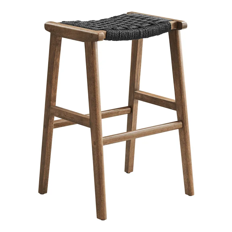 Saorise Wood Bar Stool - Set of 2