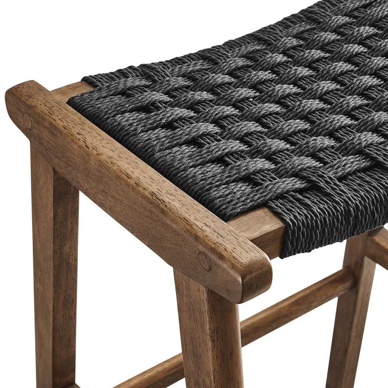 Saorise Wood Bar Stool - Set of 2