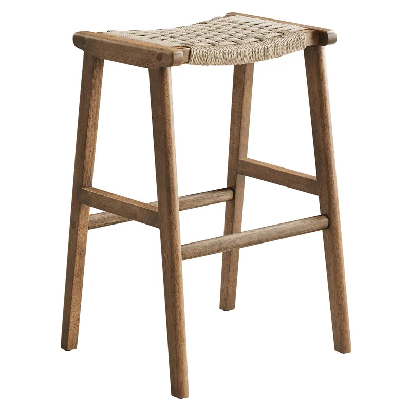 Saorise Wood Bar Stool - Set of 2