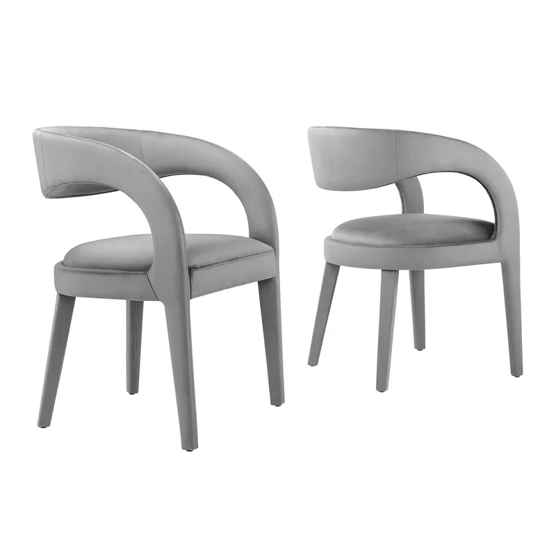 Pinnacle Performance Velvet Dining Chair Set of Two