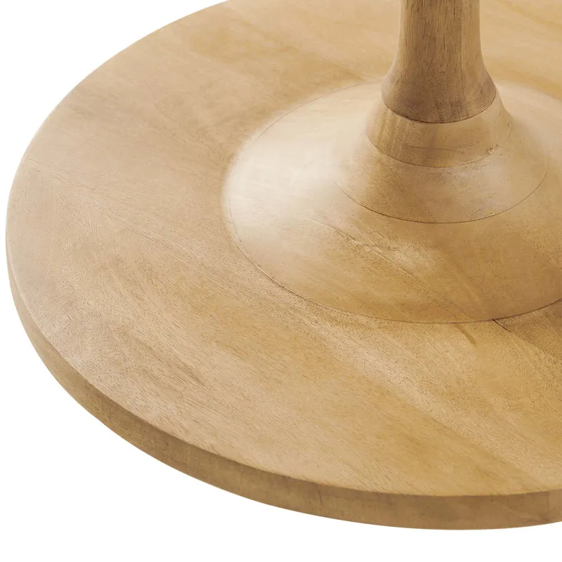 Lina Round Mango Wood Coffee Table